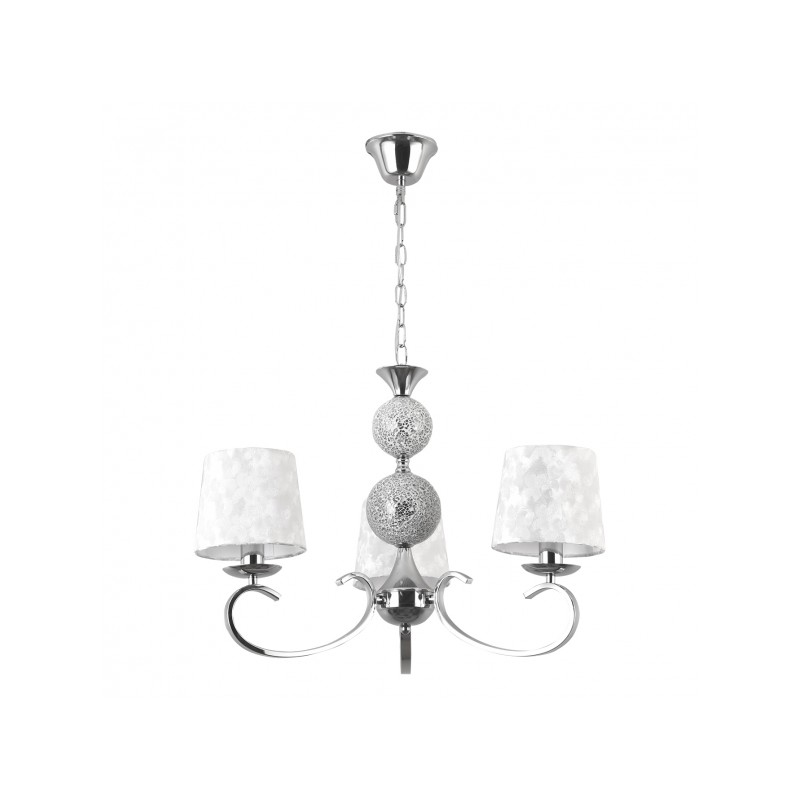 Lámpara Mendoza 3xE14 cromo Fabrilamp